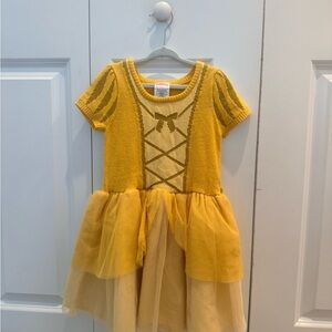 Disney Golden Belle Dress 5t